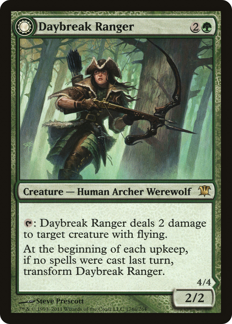 Daybreak Ranger // Nightfall Predator (ISD-176) [Innistrad]: (Double Faced Transform) Foil