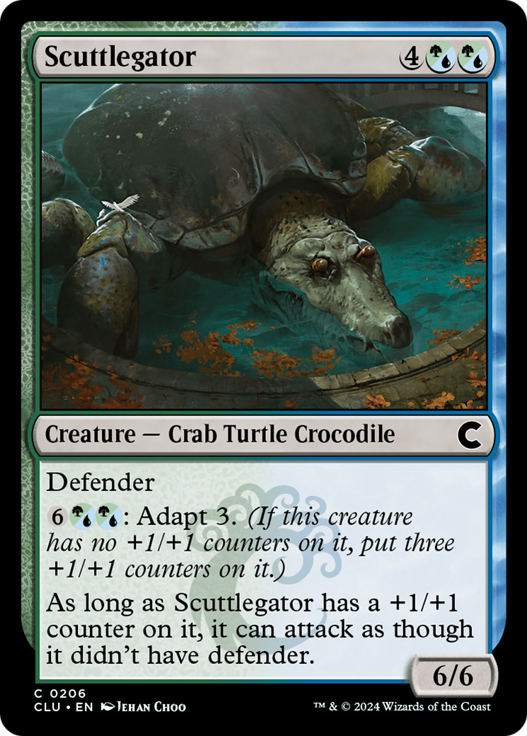 Scuttlegator (CLU-206) [Ravnica: Clue Edition]