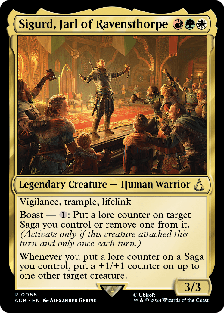 Sigurd, Jarl of Ravensthorpe (ACR-066) [Assassin's Creed] Foil