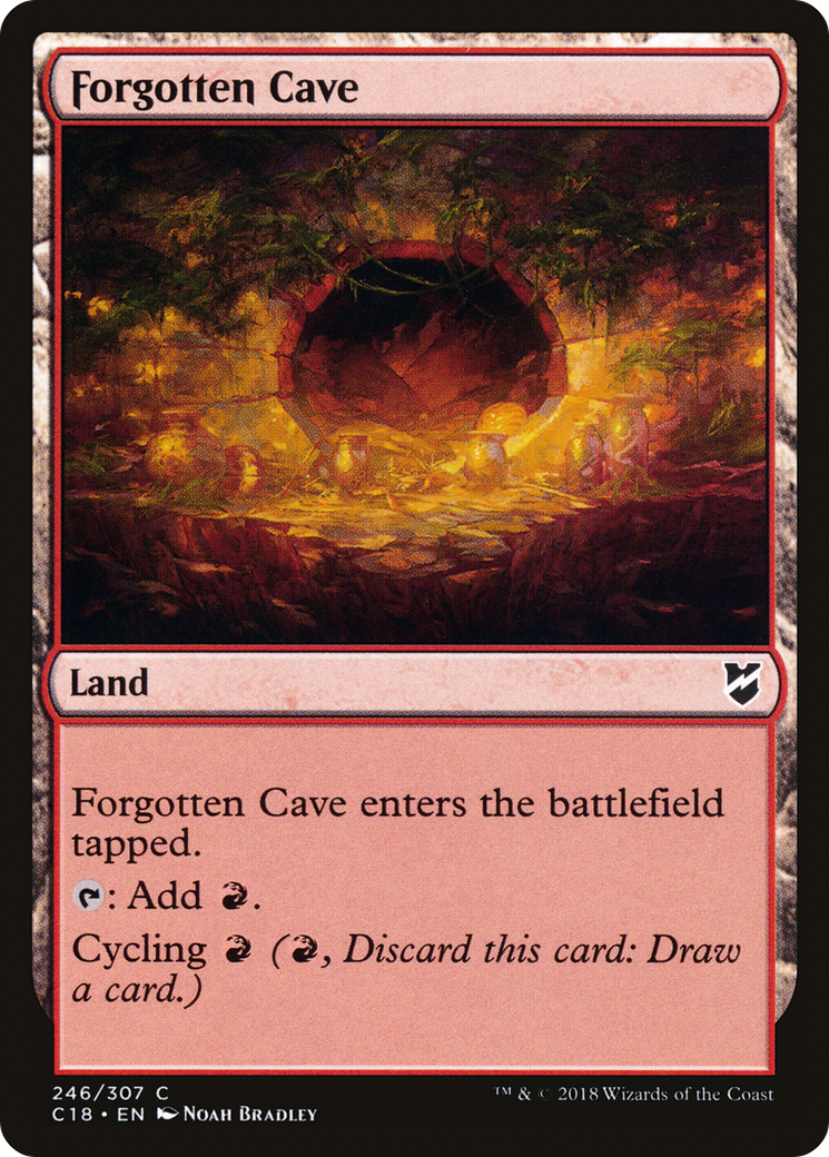 Forgotten Cave (C18-246) [Commander 2018]