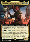 Tocasia, Dig Site Mentor (Extended Art) (BRO-360) [The Brothers' War]