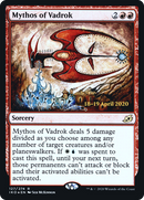 Mythos of Vadrok (PRE-127S) [Ikoria: Lair of Behemoths Promos] Foil
