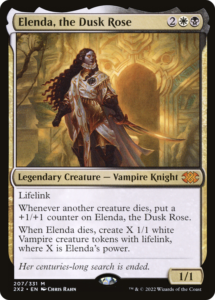 Elenda, the Dusk Rose (2X2-207) [Double Masters 2022]