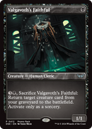 Valgavoth's Faithful (PPDSK-412) [Duskmourn: House of Horror]