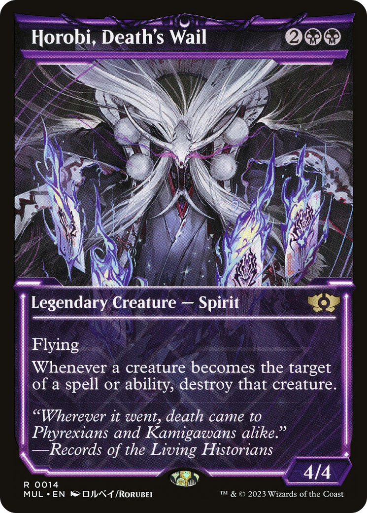Horobi, Death's Wail (MUL-014) [Multiverse Legends]: (Showcase) Foil