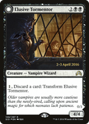 Elusive Tormentor // Insidious Mist (PRE-108S) [Shadows over Innistrad Promos]: (Double Faced Transform) Foil