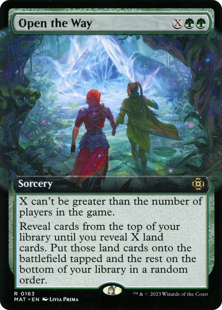 Open the Way (MAT-163) [March of the Machine: The Aftermath]: (Extended Art)