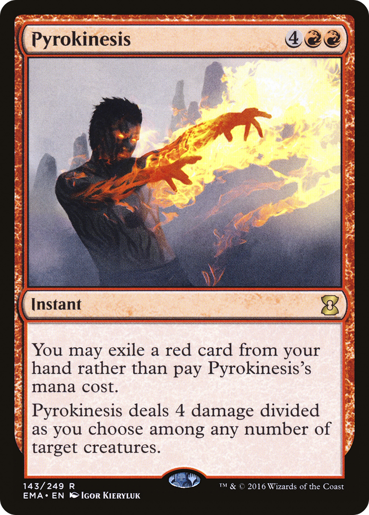 Pyrokinesis (EMA-143) [Eternal Masters]