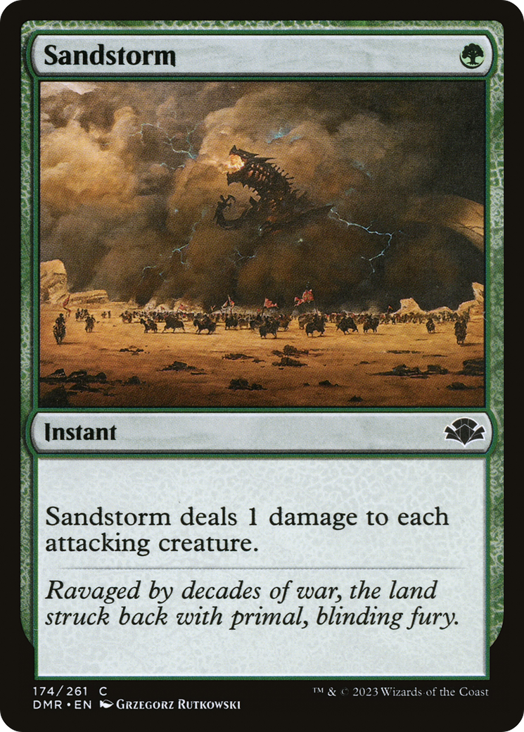 Sandstorm (DMR-174) [Dominaria Remastered] Foil