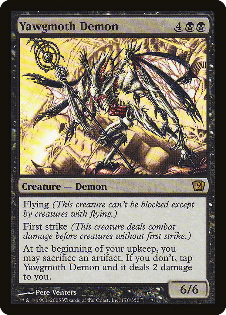 Yawgmoth Demon [Ninth Edition] Foil