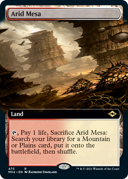 Arid Mesa (MH2-475) [Modern Horizons 2]: (Extended Art)