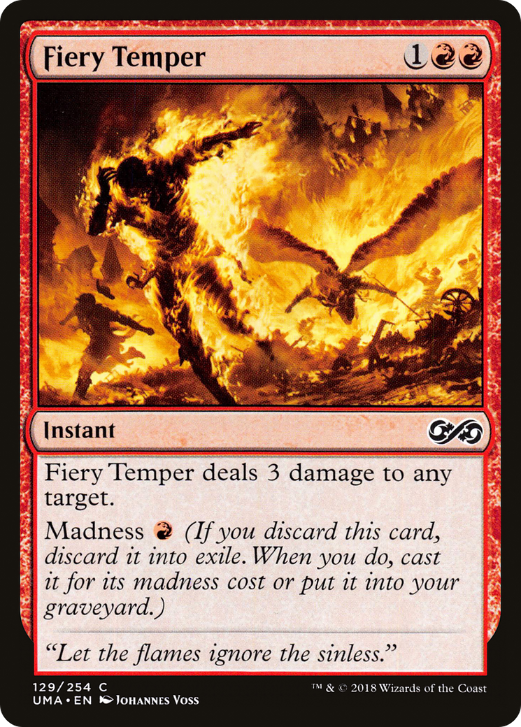 Fiery Temper (UMA-129) [Ultimate Masters]
