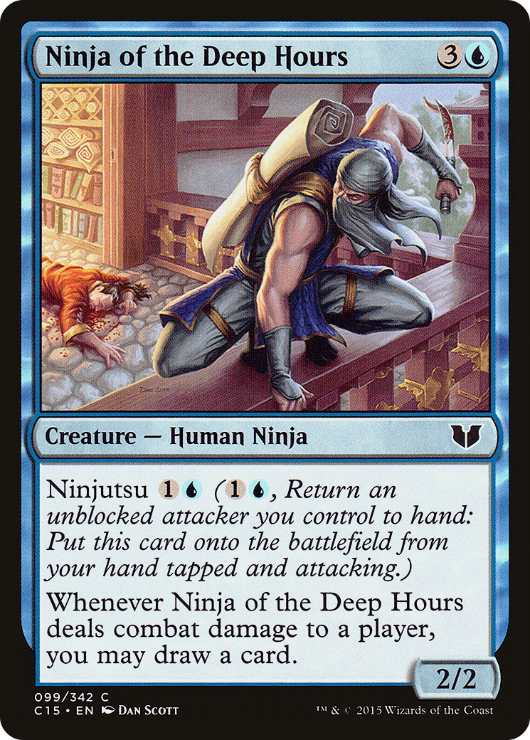 Ninja of the Deep Hours (C15-099) [Commander 2015]
