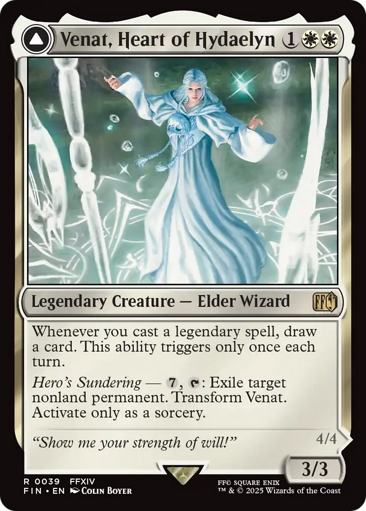 Venat, Heart of Hydaelyn (FIN-039) [FINAL FANTASY] Foil