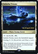 Indatha Triome (PRE-248S) [Ikoria: Lair of Behemoths Promos] Foil