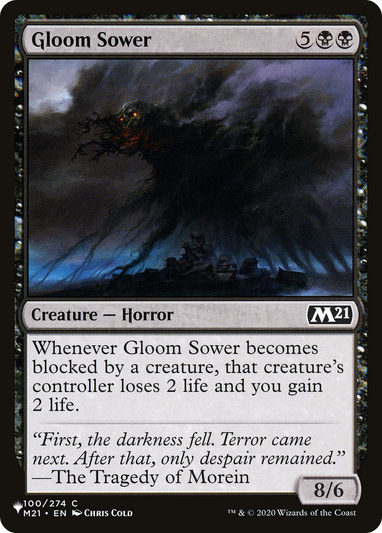 Gloom Sower (LIST-M21-100) [The List]