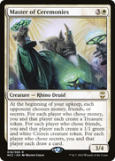 Master of Ceremonies (PPSNC-018) [Promo Pack: New Capenna Commander Promos] Foil