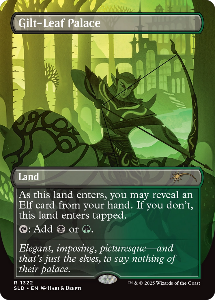 Gilt-Leaf Palace (SLD-1322) [Secret Lair Drop] (Borderless)
