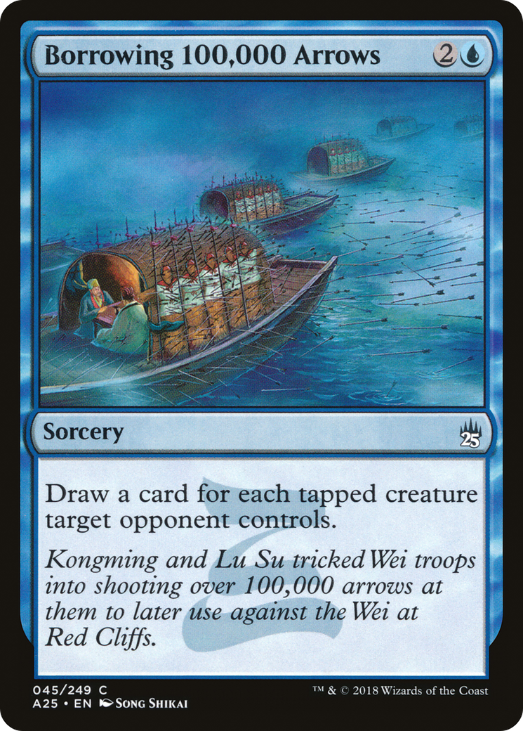 Borrowing 100,000 Arrows (A25-045) [Masters 25] Foil