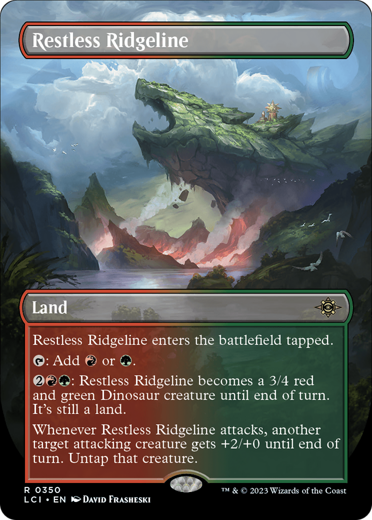 Restless Ridgeline (LCI-350) [The Lost Caverns of Ixalan] (Borderless)