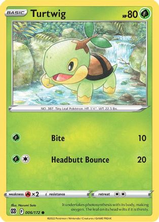 Turtwig 6/172 - [SWSH09 Brilliant Stars]