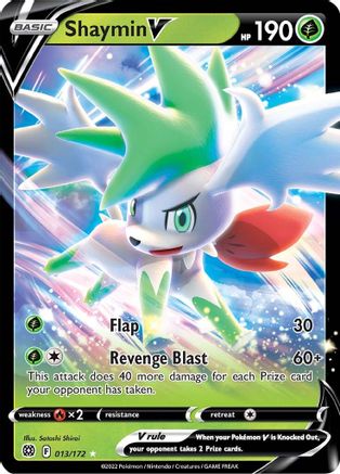 Shaymin V 13/172 - [SWSH09 Brilliant Stars] Holofoil
