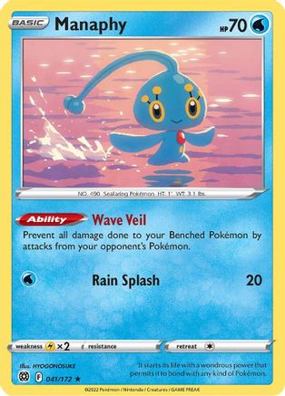 Manaphy 41/172 - [SWSH09 Brilliant Stars]