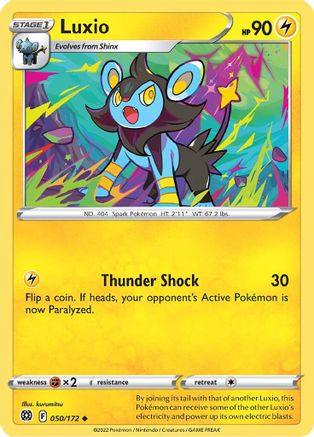 Luxio 50/172 - [SWSH09 Brilliant Stars]