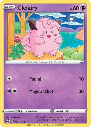 Clefairy 53/172 - [SWSH09 Brilliant Stars]