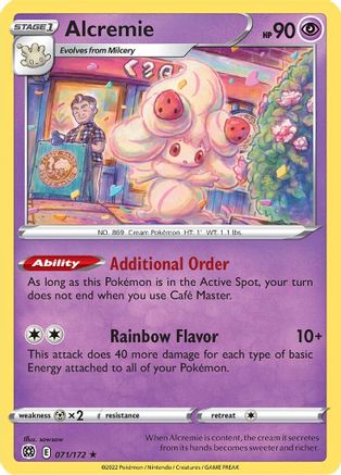 Alcremie 71/172 - [SWSH09 Brilliant Stars] Reverse Holofoil