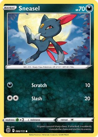 Sneasel 86/172 - [SWSH09 Brilliant Stars]