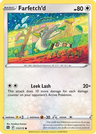 Farfetch'd 115/172 - [SWSH09 Brilliant Stars] Reverse Holofoil