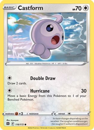 Castform 116/172 - [SWSH09 Brilliant Stars]