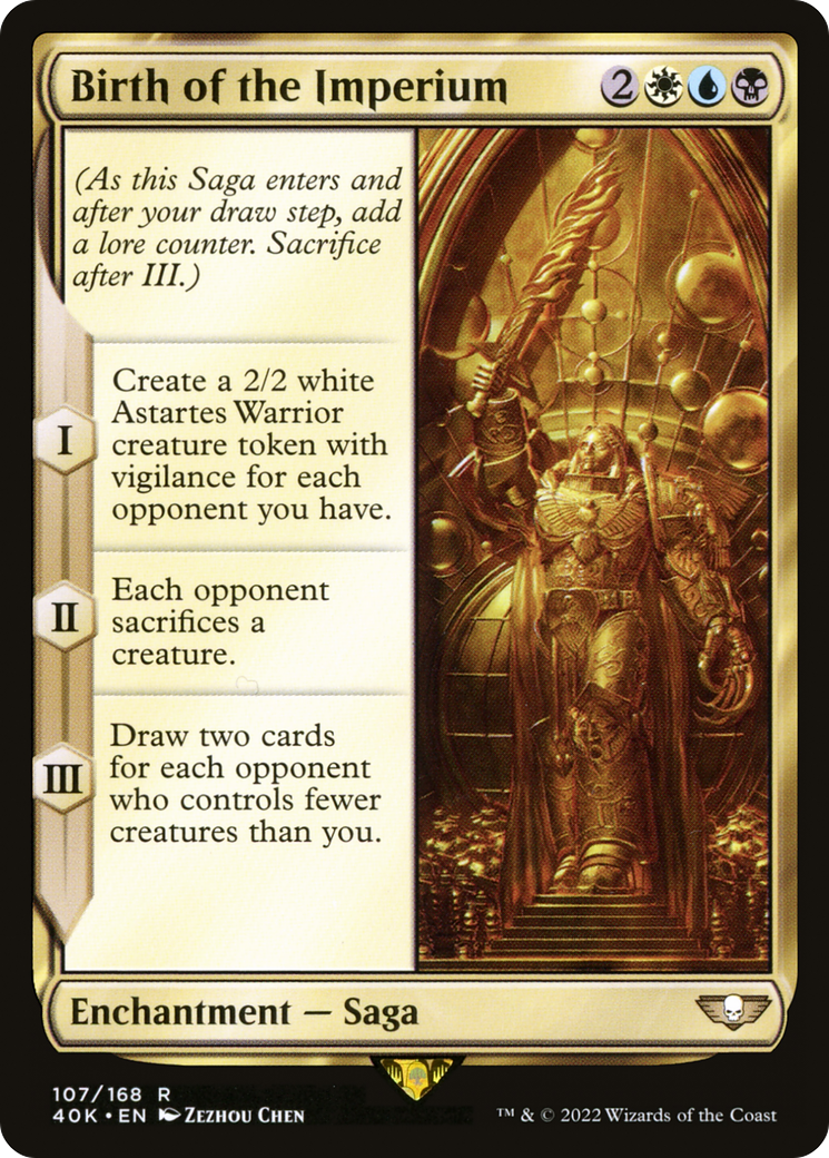 Birth of the Imperium (40K-107) [Warhammer 40,000 Commander]