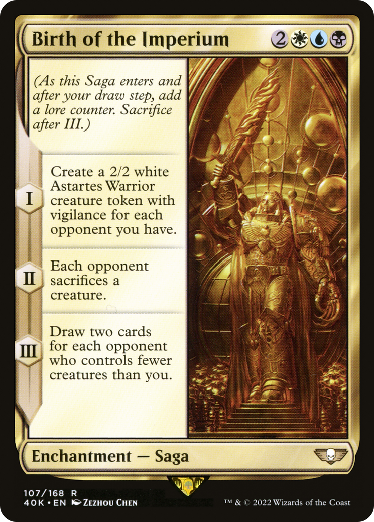 Birth of the Imperium (40K-107) [Warhammer 40,000 Commander]