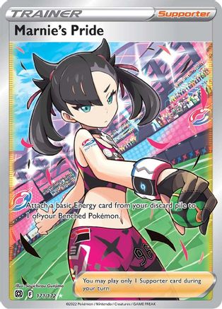 Marnie's Pride (Full Art) 171/172 - [SWSH09 Brilliant Stars] Holofoil