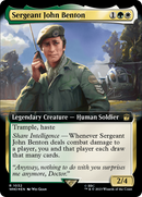 Sergeant John Benton (WHO-1032) [Doctor Who]: (Extended Art) Foil