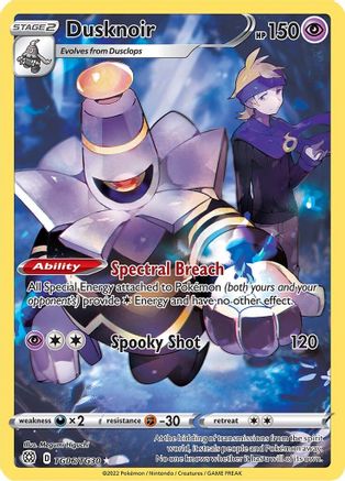 Dusknoir TG06/30 - [SWSH09 Brilliant Stars Trainer Gallery] Holofoil