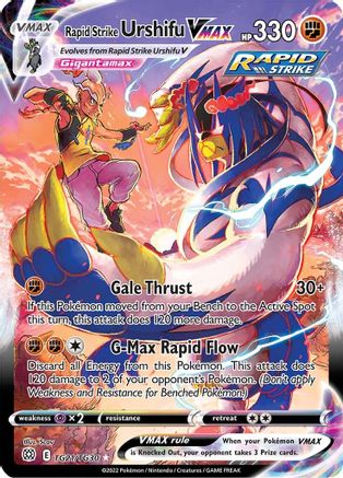 Rapid Strike Urshifu VMAX TG21/30 - [SWSH09 Brilliant Stars Trainer Gallery] Holofoil