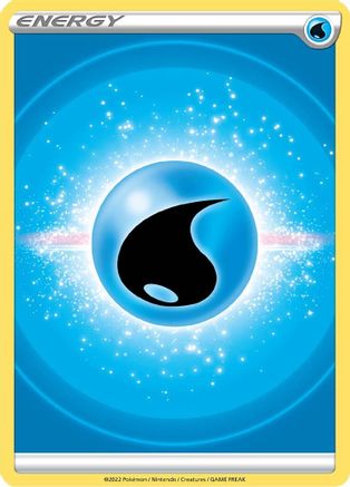 Water Energy (2022 Unnumbered) - [SWSH09 Brilliant Stars] Reverse Holofoil