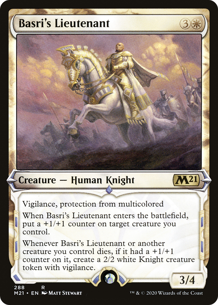 Basri's Lieutenant (M21-288) [Core Set 2021]: (Showcase)