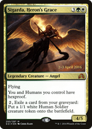 Sigarda, Heron's Grace (PRE-250S) [Shadows over Innistrad Promos] Foil