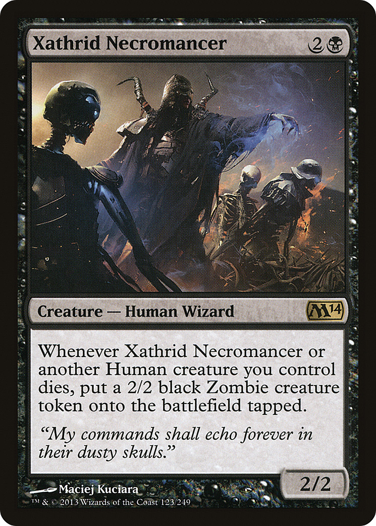 Xathrid Necromancer (M14-123) [Magic 2014] Foil