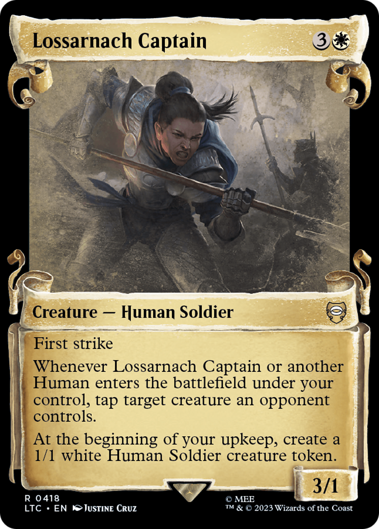 Lossarnach Captain (LTC-418) [Tales of Middle-earth Commander]: (Showcase)