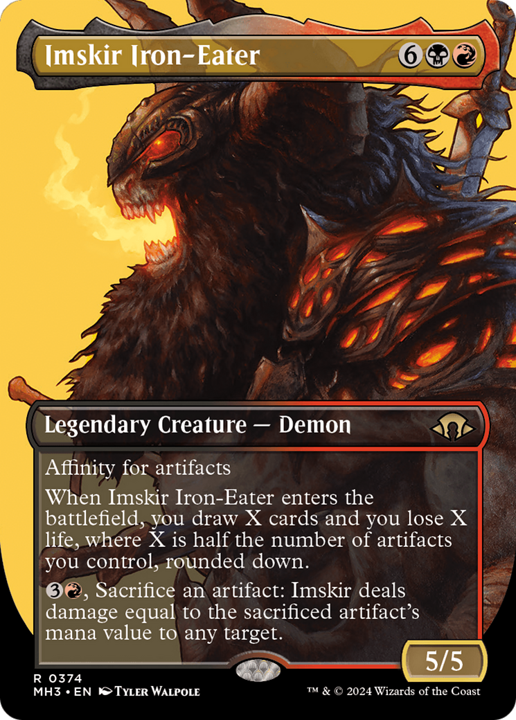 Imskir Iron-Eater (MH3-374) [Modern Horizons 3] (Borderless)