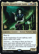 Winter, Misanthropic Guide (PRE-240S) [Duskmourn: House of Horror Promos] Foil