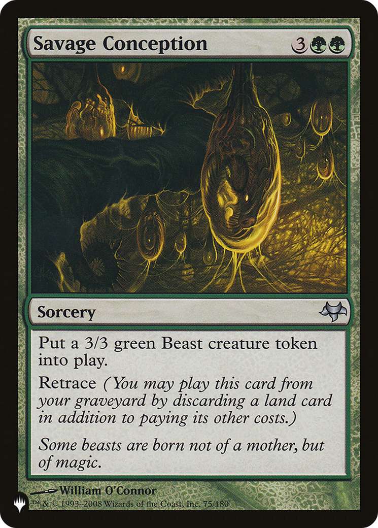 Savage Conception (LIST-EVE-75) [The List]