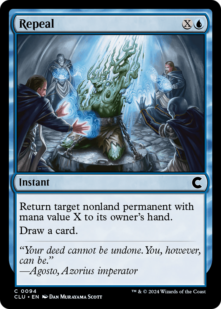 Repeal (CLU-094) [Ravnica: Clue Edition]
