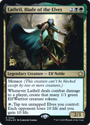 Lathril, Blade of the Elves (PRE-242S) [Foundations Promos] Foil