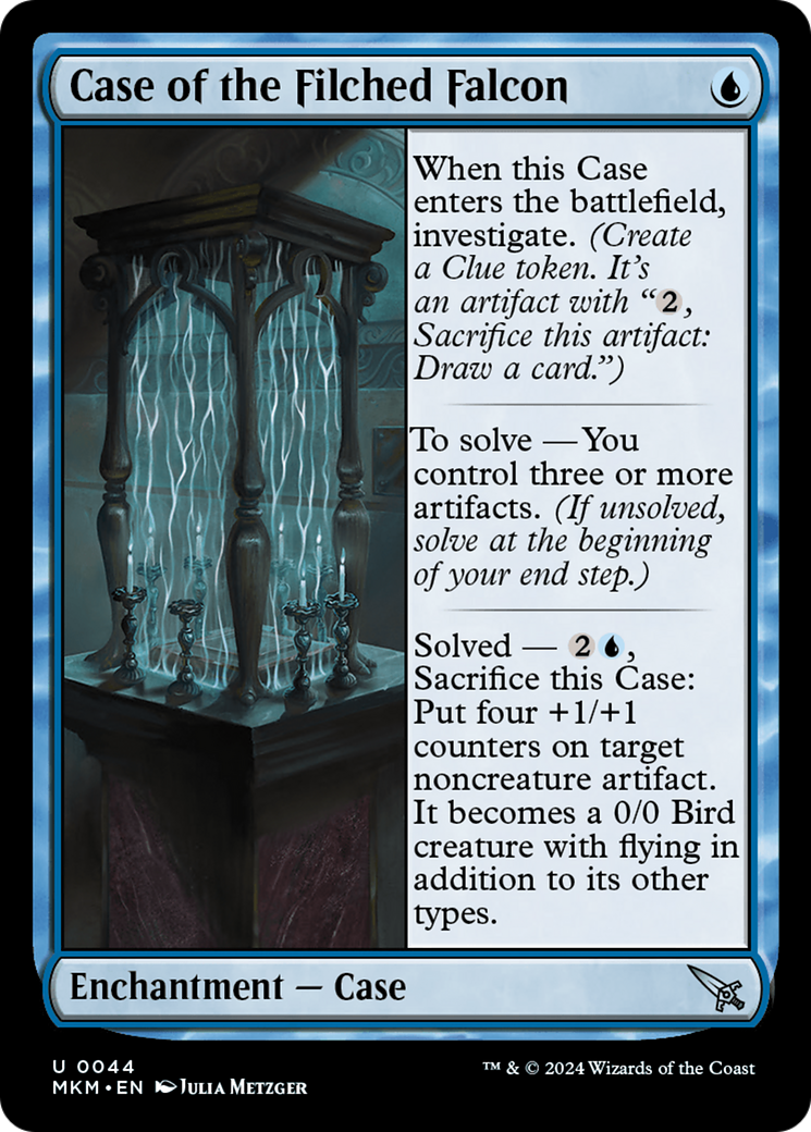 Case of the Filched Falcon (MKM-044) [Murders at Karlov Manor] Foil